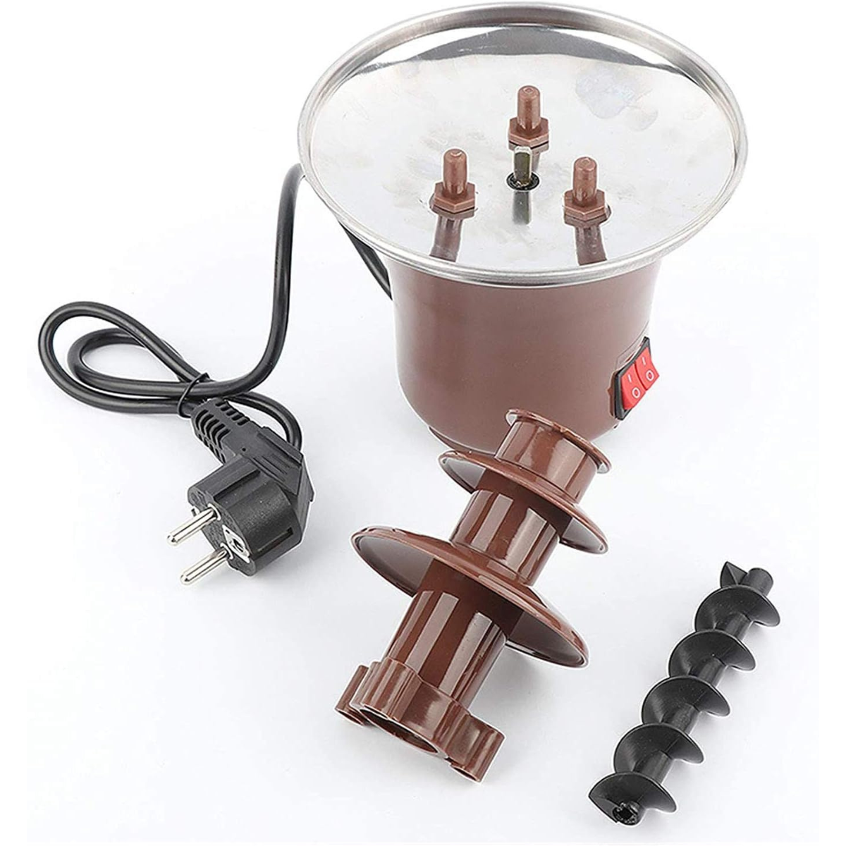 Mini Fondue Eléctrica con 3 Capas