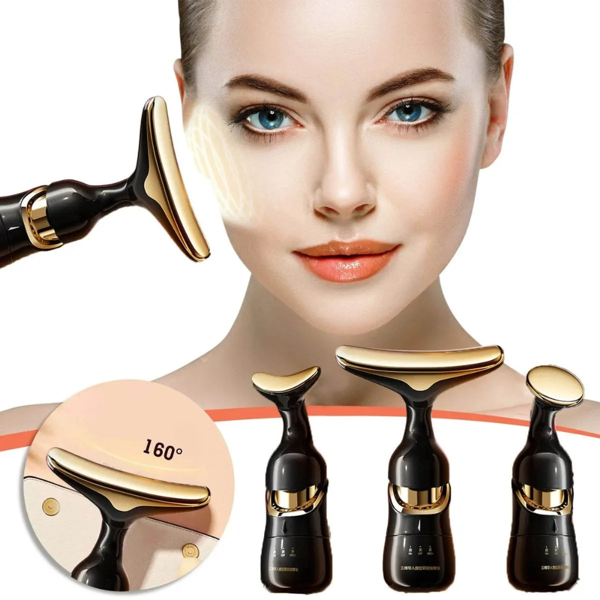 MASAJEADOR FACIAL 3 EN 1